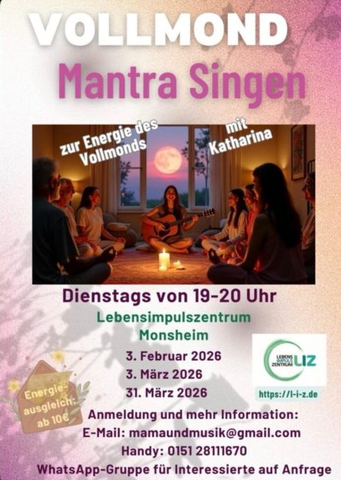 Vollmond Mantra Singen