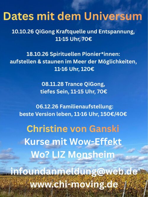 Spirituellen Pionier*innen: aufstellen & staunen im Meer der Möglichkeiten