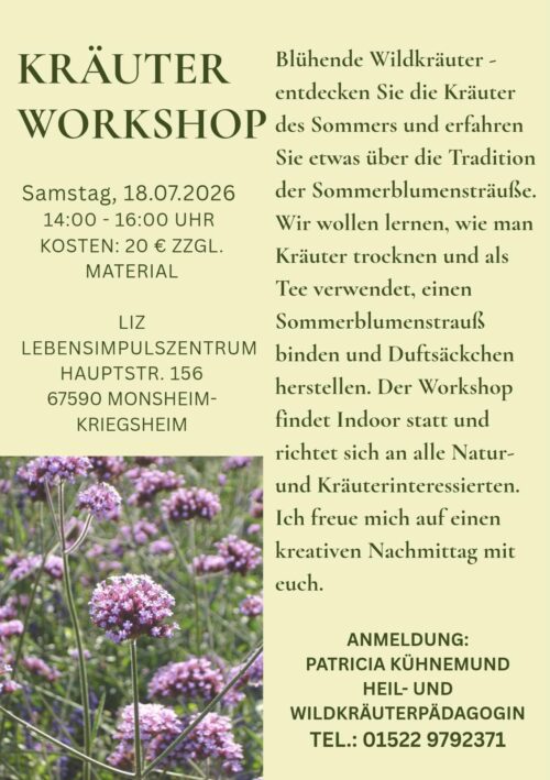 Kräuter Workshop