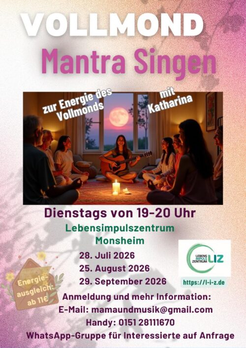 Vollmond Mantra Singen